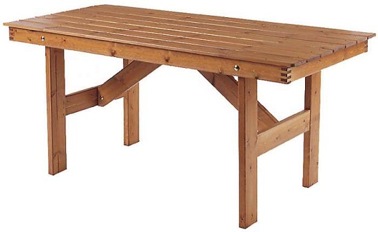 Дизайн деревянных столов.