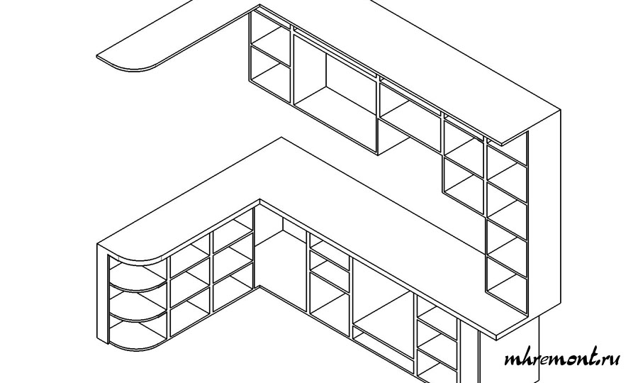 Проектирование кухонной мебели своими руками: чертеж шкафов, чертеж шкафа под мойку, важные размеры гарнитура, чертеж шкафа под духовку