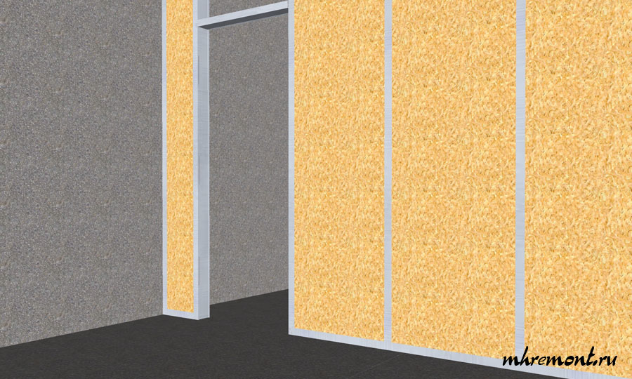 Варианты стен из гипсокартона: методика выравнивания стены, создание перегородки из гипсокартона, технология шпаклевки гипсокартона